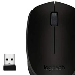 Logitech - Black Wireless Mouse