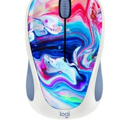 Logitech - Rainbow Wireless Mouse Design Collection