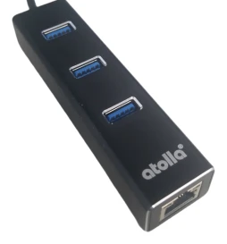 Atolla - USB HUB and ETHERNET EXTENDER with USB-C adapter