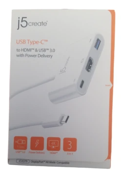 J5create - USBC to HDMI, USB 3.0, and Power