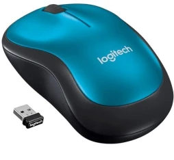 Logitech - Blue Wireless Mouse