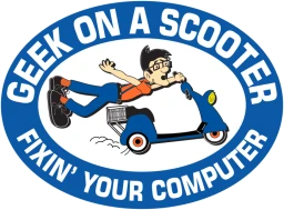 Geek on a Scooter Logo